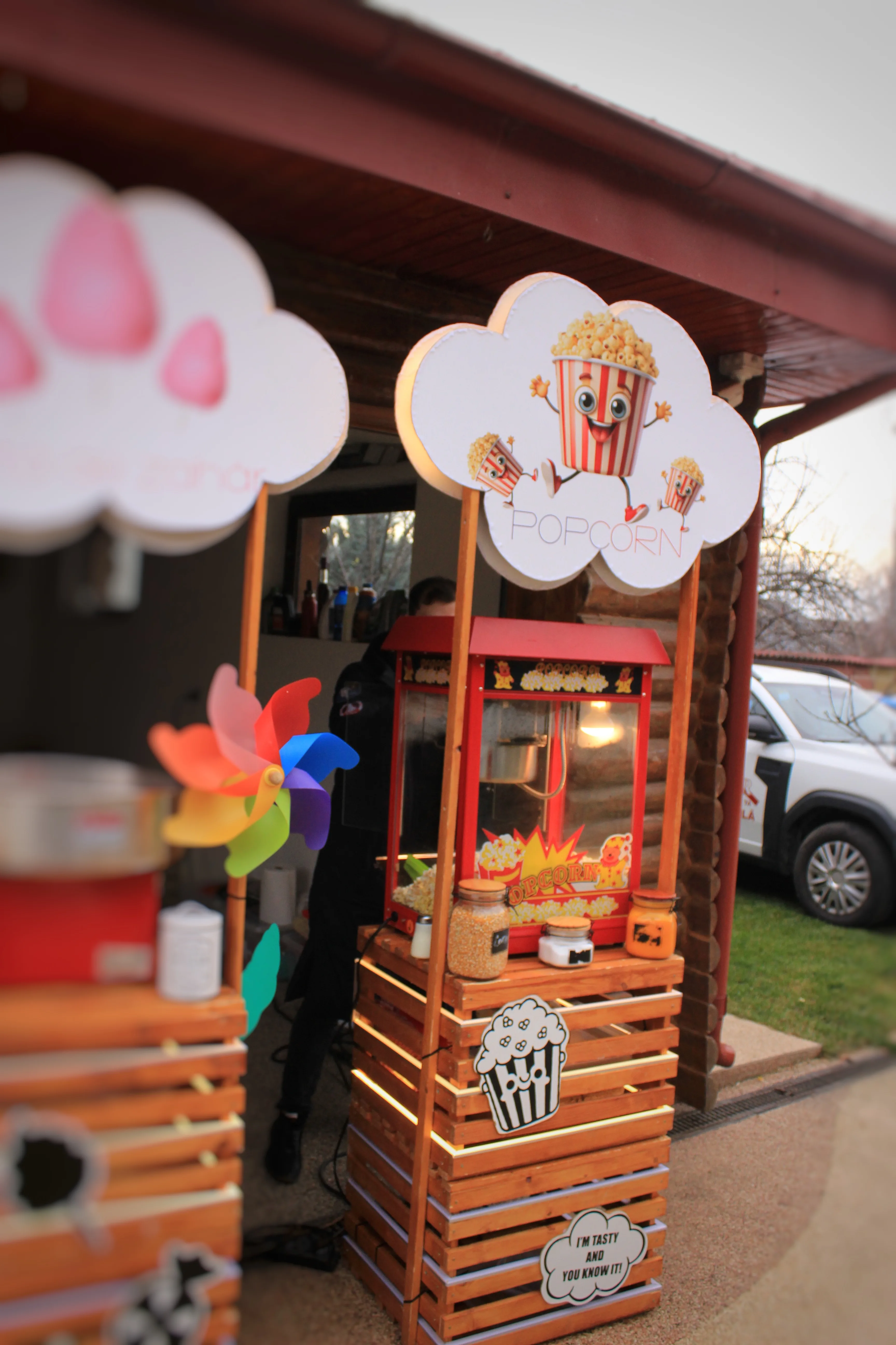 Vată de zahăr botez Kids Mania Iași