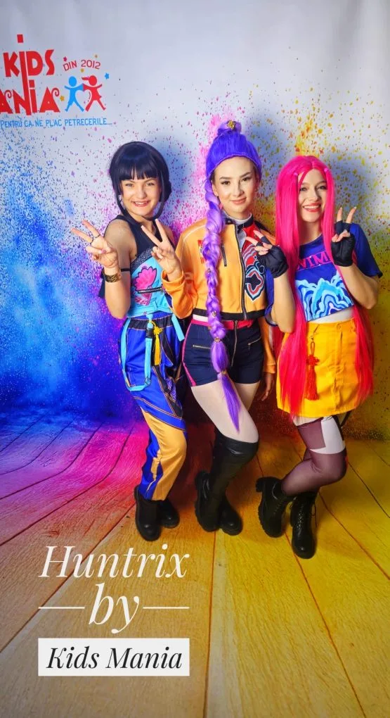 fetele din huntrix animatoare kpop iasi Costum fetele din huntrix animatoare kpop iasi petreceri copii Iași — Kids Mania