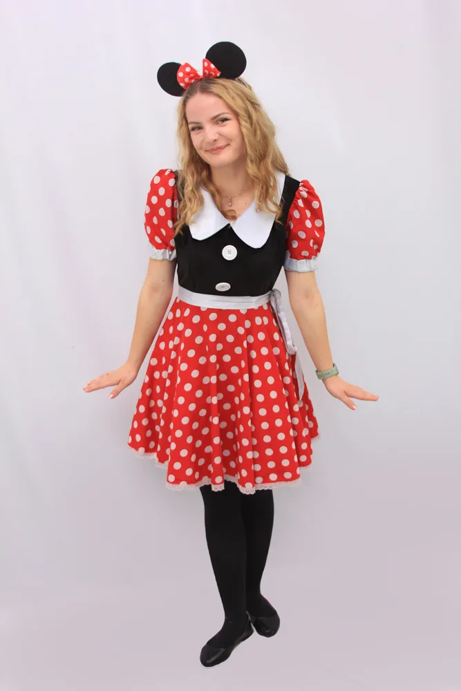 minnie mouse personaj de inchiriat la petreceri Costum minnie mouse personaj de inchiriat la petreceri petreceri copii Iași — Kids Mania
