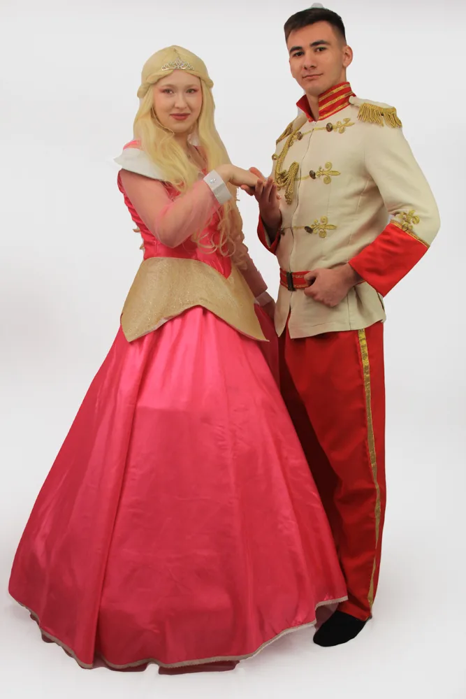 Printesa aurora si printul personaje copii Costum Printesa aurora si printul personaje copii petreceri copii Iași — Kids Mania