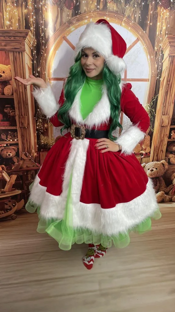închiriere personaj fata grinch iasi Costum închiriere personaj fata grinch iasi petreceri copii Iași — Kids Mania